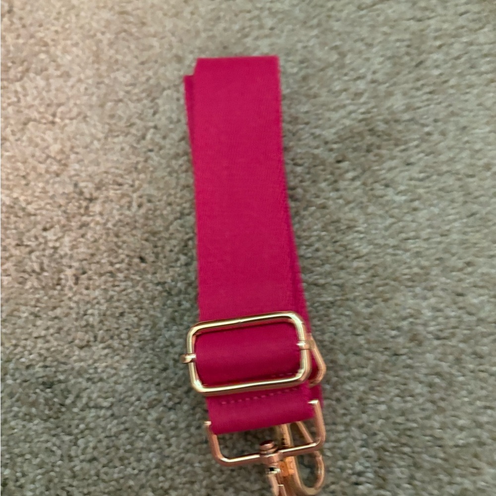 Unbranded hot pink crossbody strap, fully adjustable and bnnu